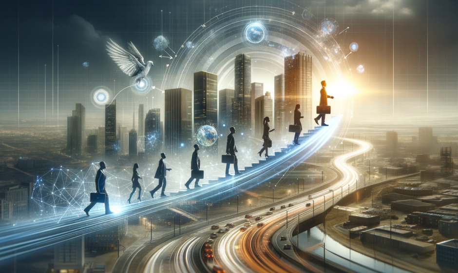 Dynamiczny rozwój biznesu w województwie lubelskim: widok na nowoczesne biurowce w Lublinie, symbolizujące lokalne wyzwania i szanse.